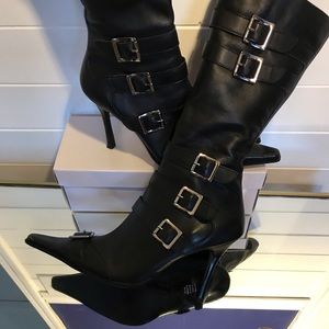 BP leather upper boots